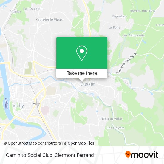 Caminito Social Club map