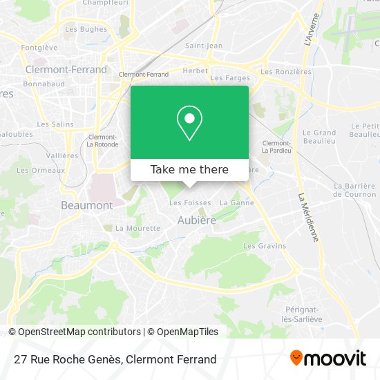 27 Rue Roche Genès map