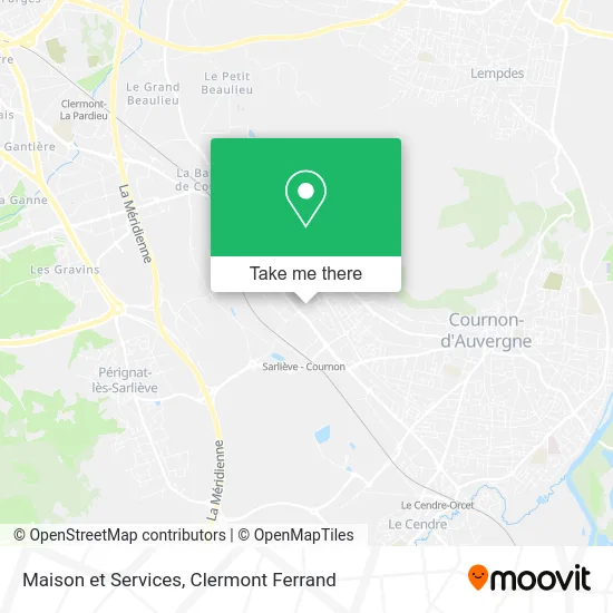 Maison et Services map