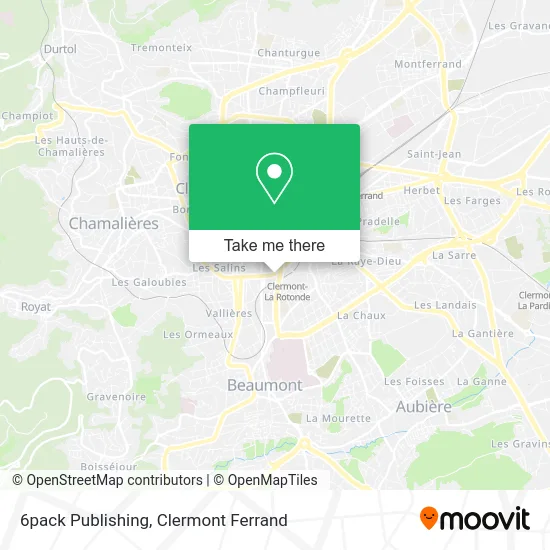 6pack Publishing map