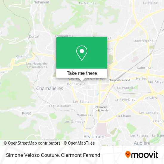 Simone Veloso Couture map