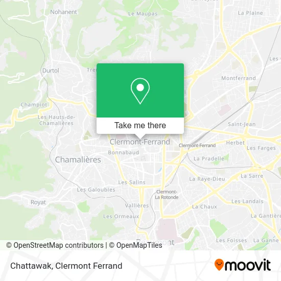 Chattawak map