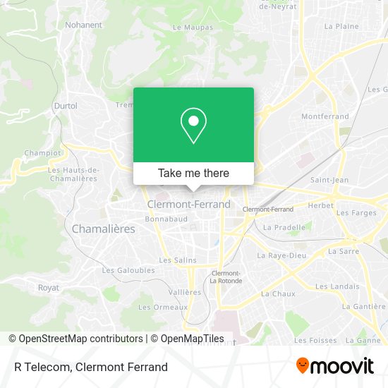 R Telecom map