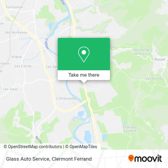 Glass Auto Service map