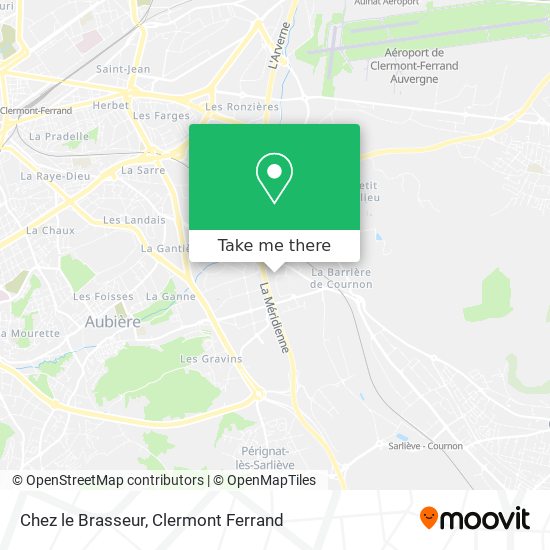 Chez le Brasseur map