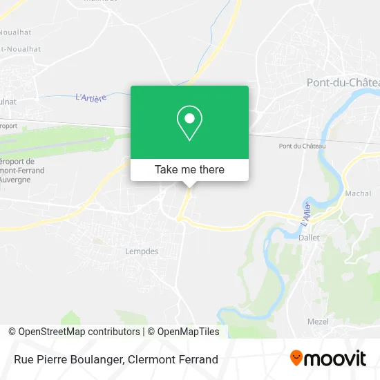 Rue Pierre Boulanger map