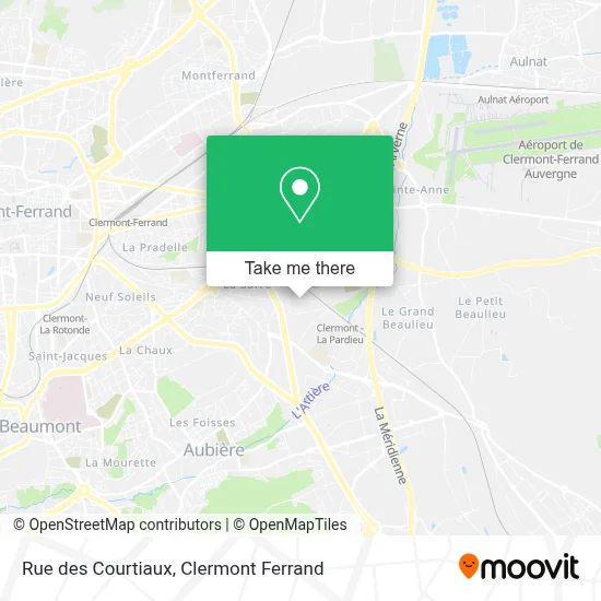 Rue des Courtiaux map