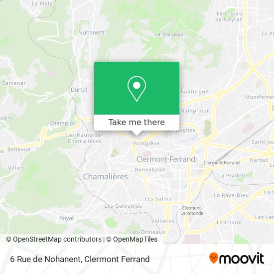 6 Rue de Nohanent map