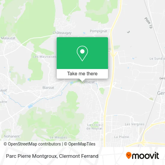 Parc Pierre Montgroux map