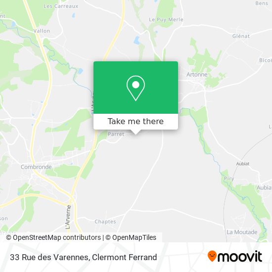 33 Rue des Varennes map