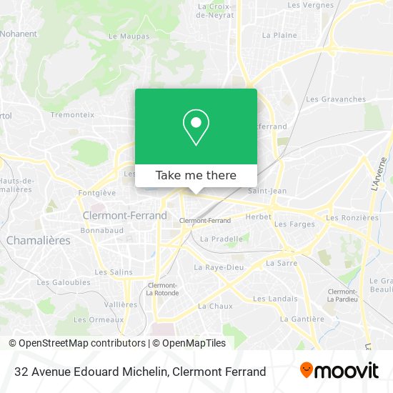 32 Avenue Edouard Michelin map