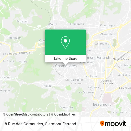 8 Rue des Garnaudes map