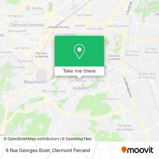 8 Rue Georges Bizet map