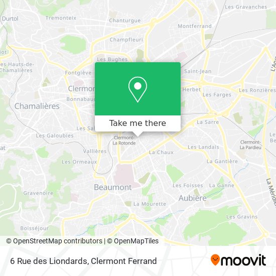 6 Rue des Liondards map