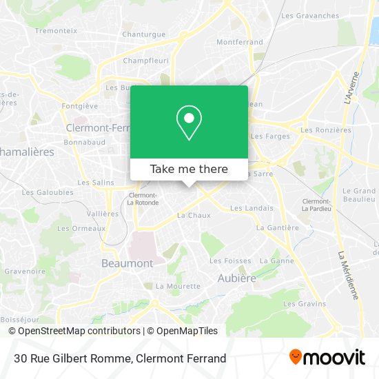30 Rue Gilbert Romme map