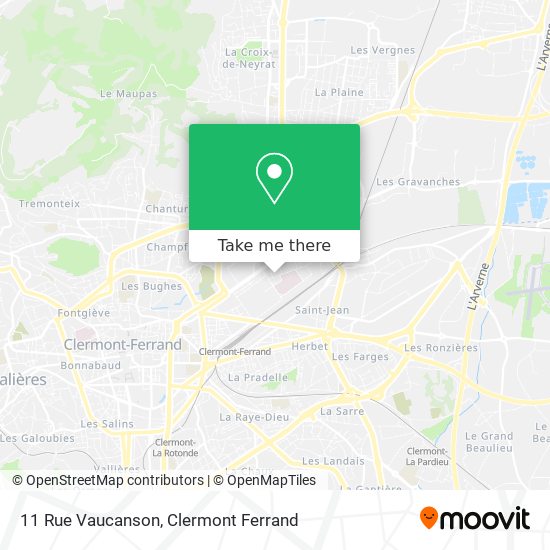 11 Rue Vaucanson map