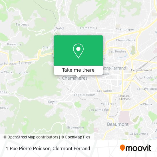 1 Rue Pierre Poisson map