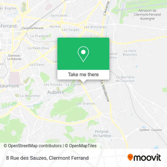 8 Rue des Sauzes map