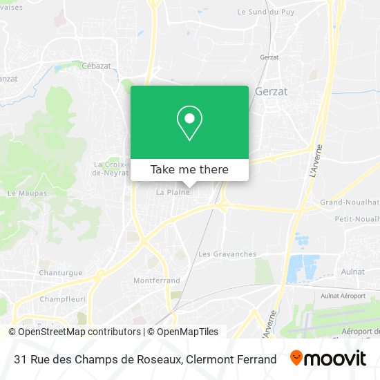 31 Rue des Champs de Roseaux map