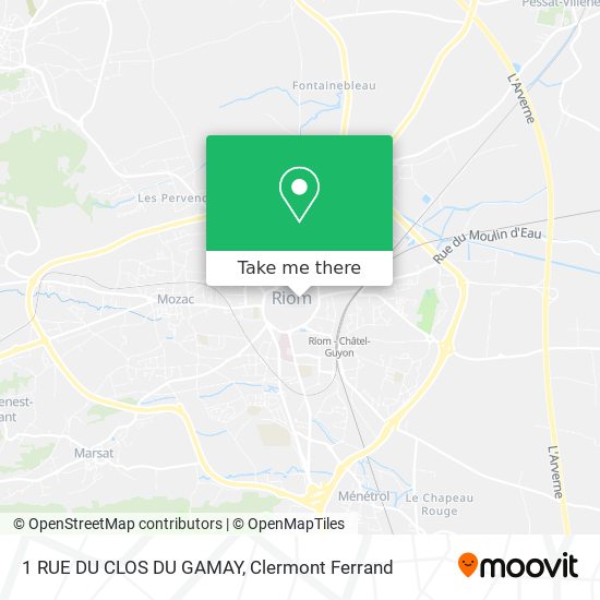 1 RUE DU CLOS DU GAMAY map