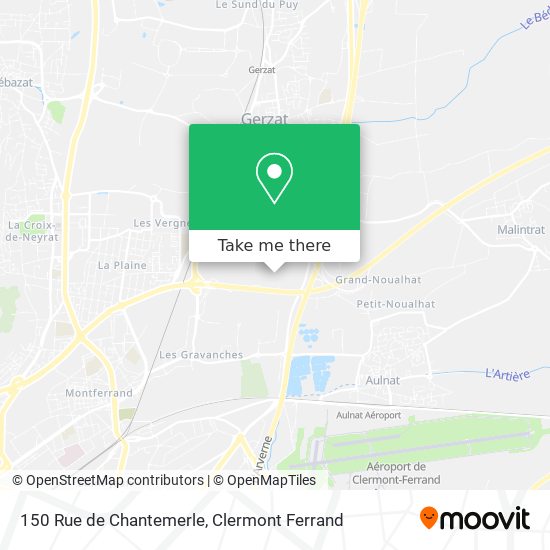 150 Rue de Chantemerle map
