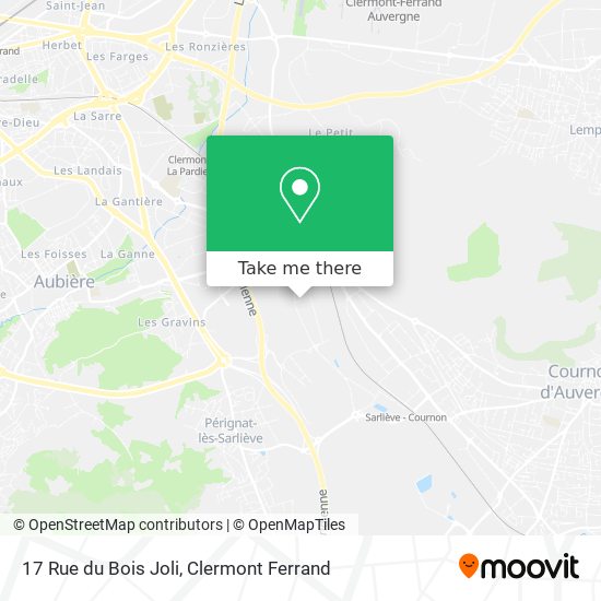 17 Rue du Bois Joli map