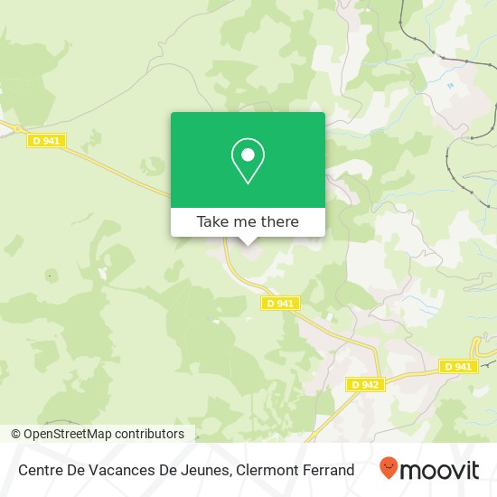 Centre De Vacances De Jeunes map