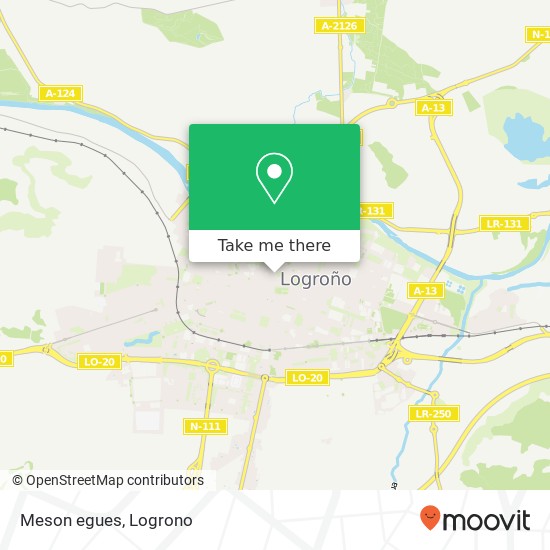 Meson egues map