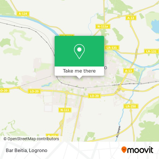 Bar Beitia map