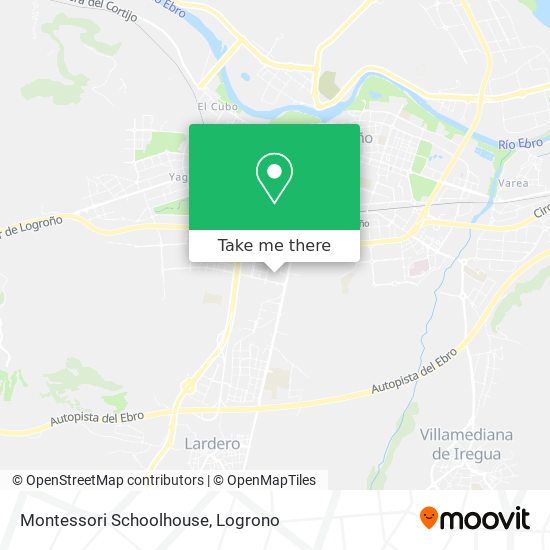 Montessori Schoolhouse map