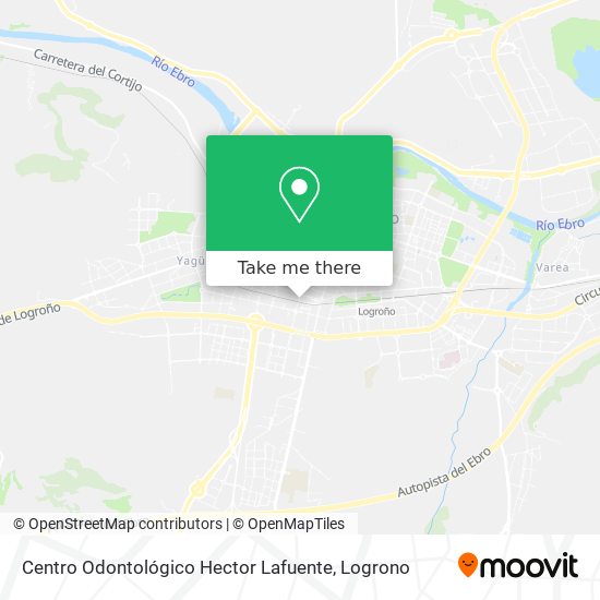 Centro Odontológico Hector Lafuente map