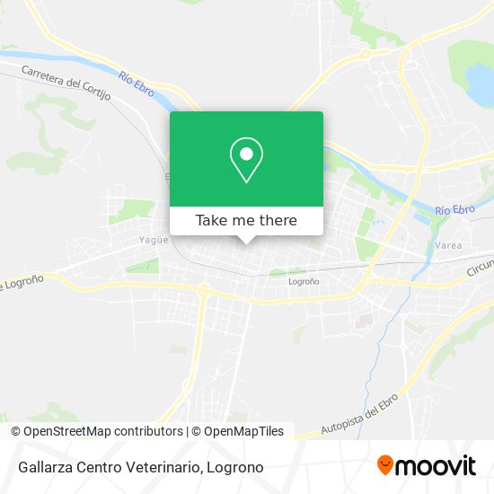 Gallarza Centro Veterinario map