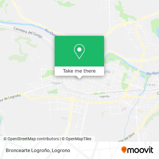 Broncearte Logroño map