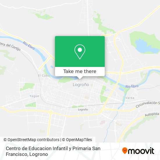 Centro de Educacion Infantil y Primaria San Francisco map