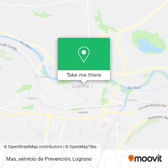 mapa Mas, servicio de Prevención