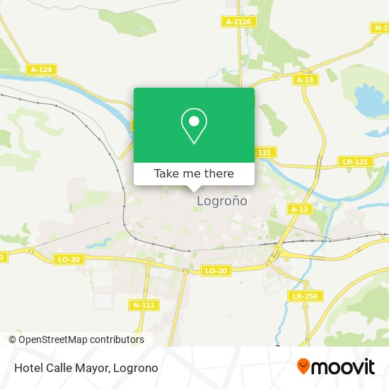 Hotel Calle Mayor map