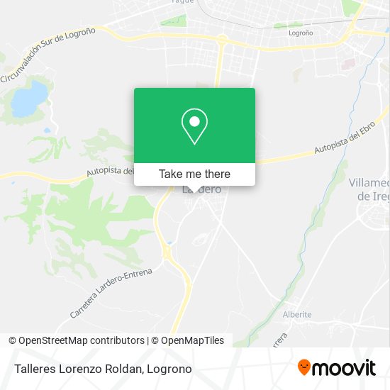 mapa Talleres Lorenzo Roldan