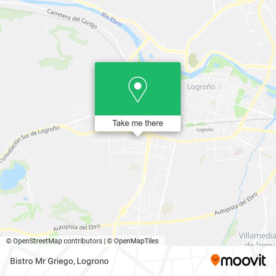 Bistro Mr Griego map