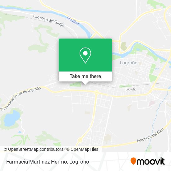 mapa Farmacia Martínez Hermo