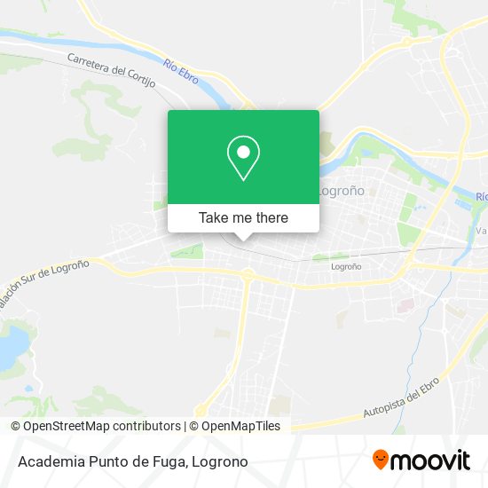 mapa Academia Punto de Fuga