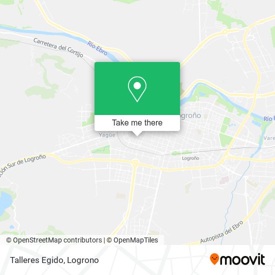 Talleres Egido map