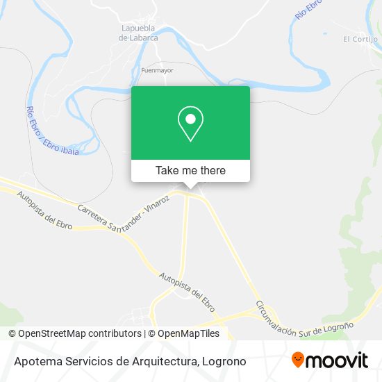 Apotema Servicios de Arquitectura map