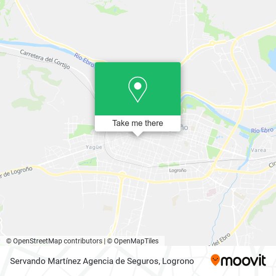 Servando Martínez Agencia de Seguros map