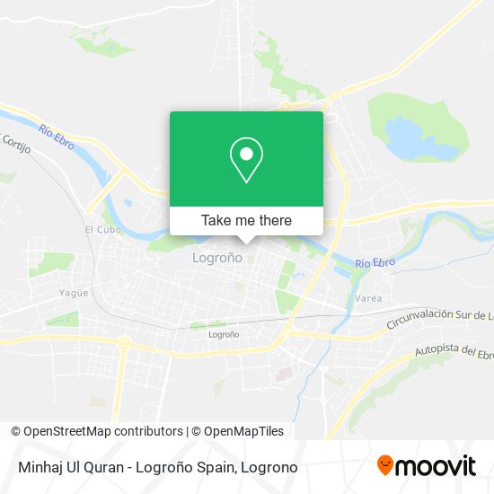 Minhaj Ul Quran - Logroño Spain map