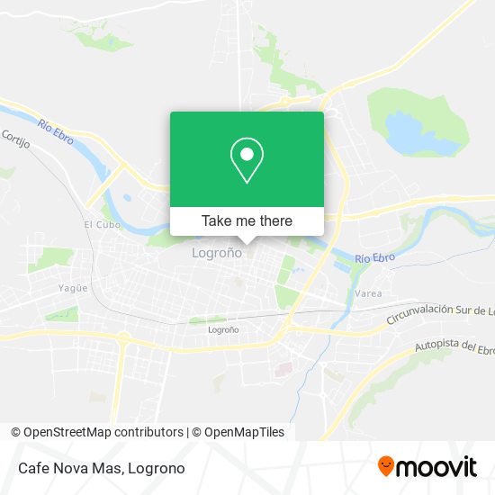 Cafe Nova Mas map