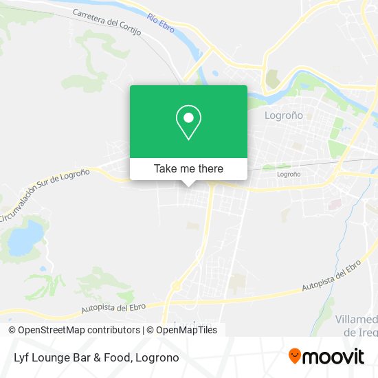 Lyf Lounge Bar & Food map