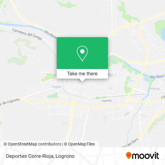 mapa Deportes Corre-Rioja