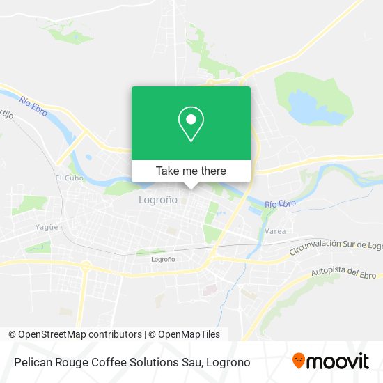 mapa Pelican Rouge Coffee Solutions Sau