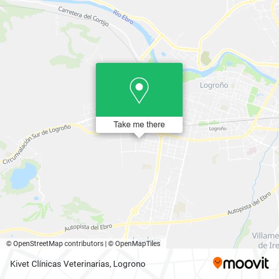 Kivet Clínicas Veterinarias map