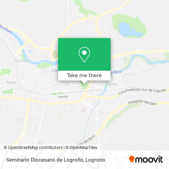 Seminario Diocesano de Logroño map